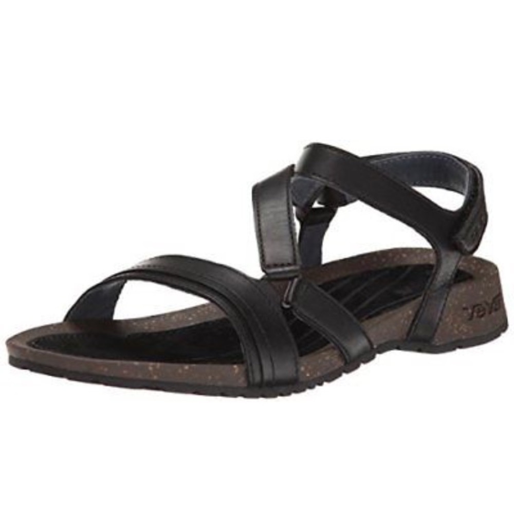 SOLD|| TEVA CABRILLO CROSSOVER LEATHER SANDALS